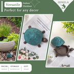 Ionela Turtle Key hiders Outside Garden Hide a Key, Antique Blue