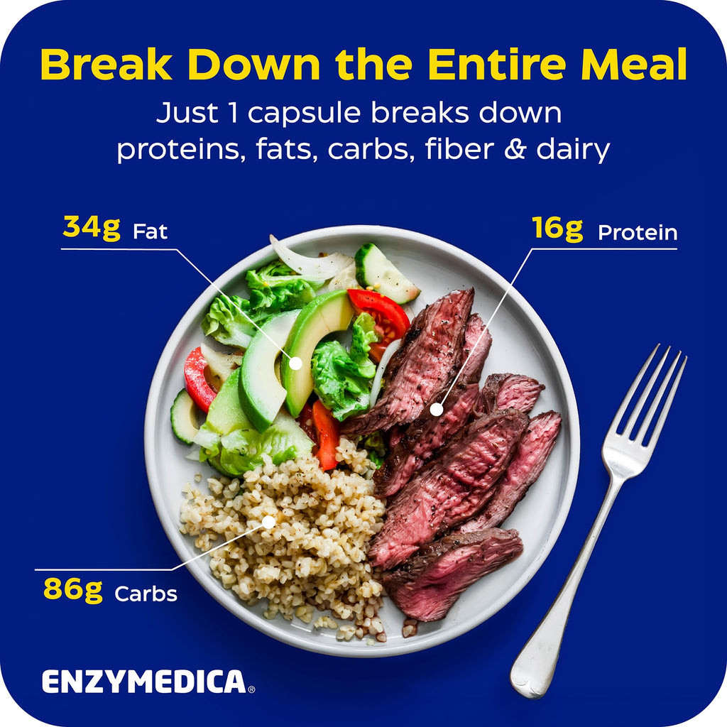 Enzymedica Digest Gold, Maximum Strength, ATPro Energy Support - 90 Caps