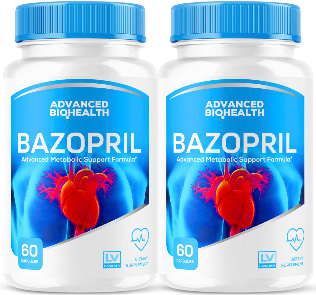 (2 Pack) Bazopril Capsules - Official Bazoprill Advanced Supplement Pills Blood Balance Health Support Formula, Natural Basopril Pills for Overall Health & Wellness Reviews, 120 Capsules for 2 Months