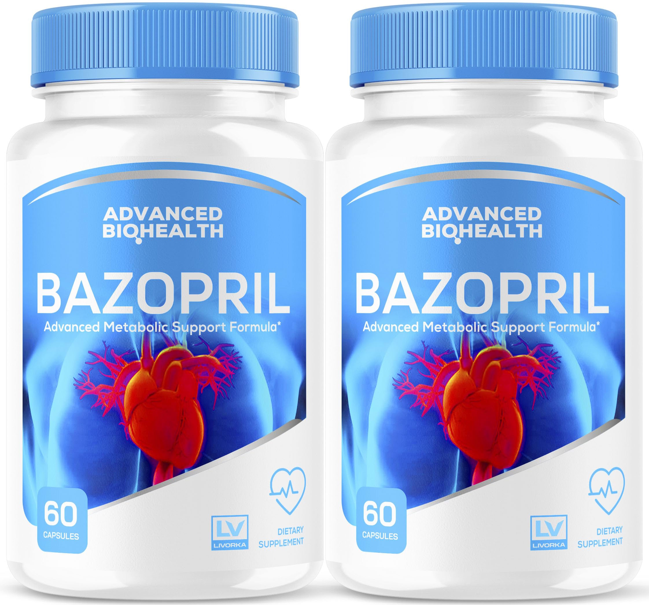 (2 Pack) Bazopril Capsules - Official Bazoprill Advanced Supplement Pills Blood Balance Health Support Formula, Natural Basopril Pills for Overall Health & Wellness Reviews, 120 Capsules for 2 Months