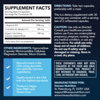 L-Arginine Capsules with L-Citrulline - Nitric Oxide Supplement - L Arginine and L Citrulline Blend - 60 Count - Vegan, Non-GMO Capsules for Performance, Endurance and Muscle Support - 1 Month Supply