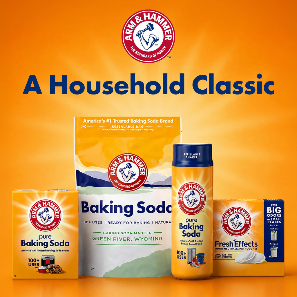 ARM & HAMMER Baking Soda, 1 Lb, 12 Pack