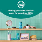 Tom's of Maine Rapid Relief Plus Sensitive Teeth Toothpaste, Fluoride Free, Gentle Mint, 4.5 Oz, 3 Pack, Clinically Proven Enamel Safe, Builds Arginine and Calcium Shield Around Teeth