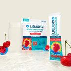 Liquid I.V.® Hydration Multiplie® Sugar-Free - Ring Pop Cherry | Electrolyte Powder Drink Mix | 1 Pack (14 Servings)