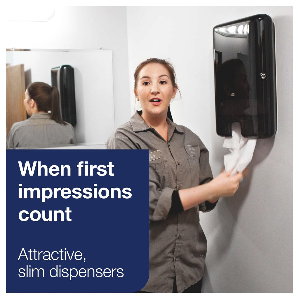 Tork Xpress Multifold Hand Towel Dispenser Black H2, 553028