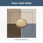 Franklin Brass 5 Pack Champagne Bronze Adjustable Drawer Pulls Gold Kitchen Cabinet Handles for Cupboard Pulls and Dressers Fits 1-3/8 to 6-5/16 inch (35–160mm) Hole Center | Adjusta-Pull™