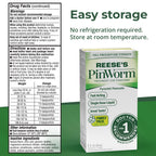 REESE'S PINWORM Medicine Liquid for Entire Family, Full Prescription Strength, 2 Oz, Pack of 2, #1 Doctor Recommended Single Dose Pyrantel Pamoate Dewormer for Adults & Kids Ages 2+, Banana Flavor