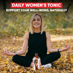 Herboganic Women wellness Living Bitters for overall Health and wellness | 16 Oz