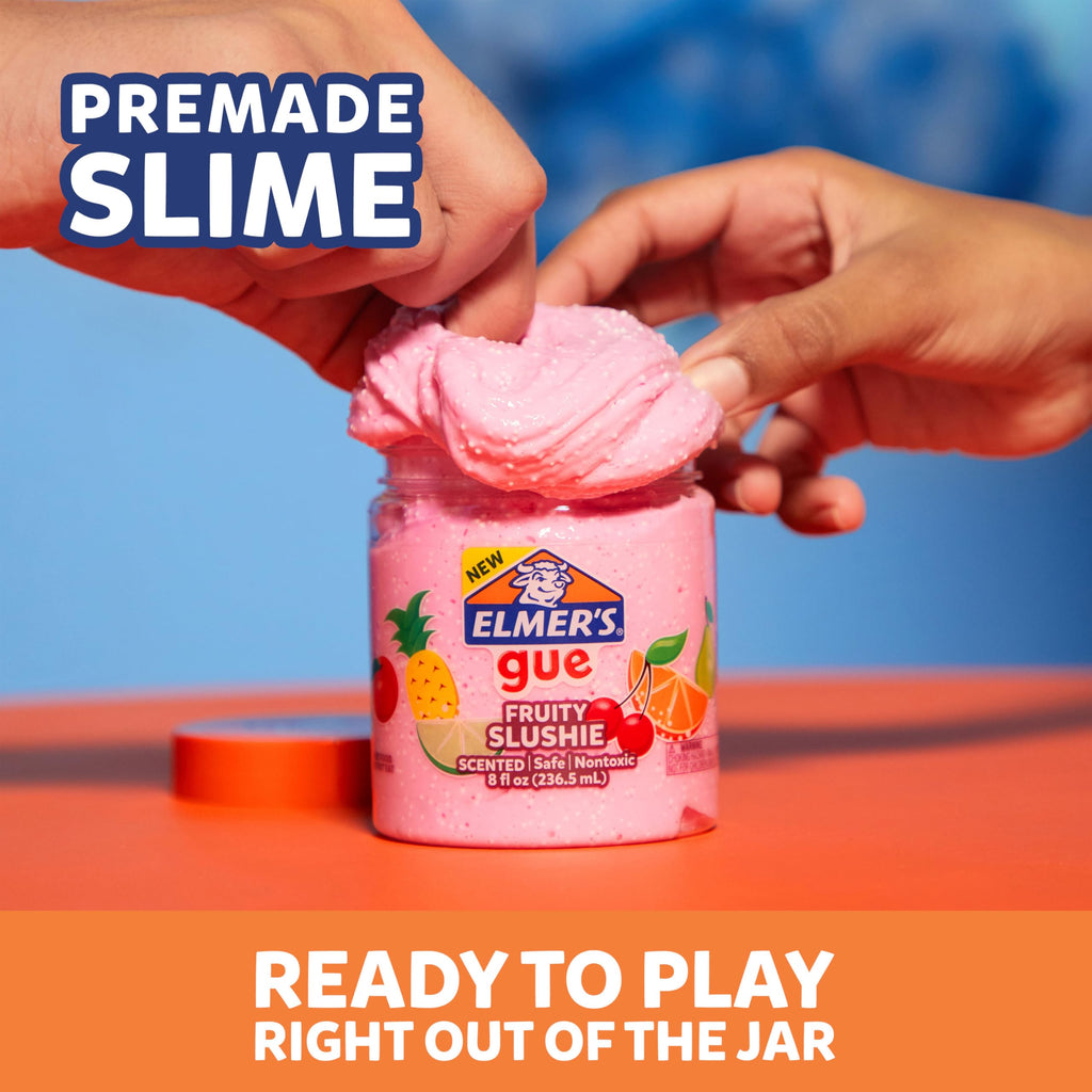 Elmer’s All-Star Slime Kit, Includes Liquid Glue Activator and Premade Slime, 9 Count - Perfect for Birthday Parties, Gift Idea, Kids Activity