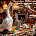 vchin Large Porch Goose Statue, 23 inch Large Porch Goose Statue