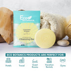 Eco Botanics Travel Size Hotel Cleansing Soap Bar 100 Count 0.5 oz Bottles Guest Amenities for Hotels Vacation Rentals & Short Term Rentals Paraben Free White Tea Scent with Aloe & Olive Oil