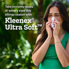 Kleenex Ultra Soft Facial Tissues, 4 Cube Boxes, 60 Tissues per Box, 3-Ply (240 Total), Packaging May Vary