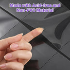 Toploader Binder, Holds 360 Toploaders, 100 Toploaders INCLUDED, 9-Pocket PU Cover Top Loader Binder for 3" x 4" Rigid Toploaders, Ringless Double-Sided Toploader Card Binder for TCG, Sport Cards