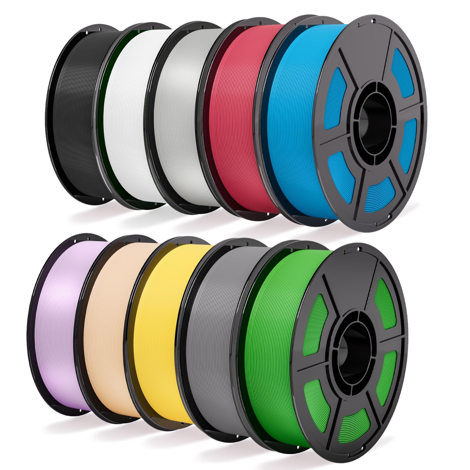 3D Printer PLA Filament Bundle 10KG 30-300mm/s for Bambu Lab AMS,AMS Lite