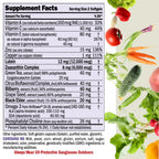 ANDREW LESSMAN Ultimate Eye Support 180 Softgels - 12mg Lutein, 6mg Zeaxanthin, Bilberry, Key Nutrients to Support Eye Health and Promote Healthy Vision. No Additives. Easy to Swallow Softgels