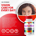 Eagle Eye Vision Eye Health Supplements Capsules, Official Eagle Eye Vision Vitamin Pills - Maximum Strength All Natural EagleEyeVision for Visual Wellness & Crystal Clear Vision Reviews (2 Pack)