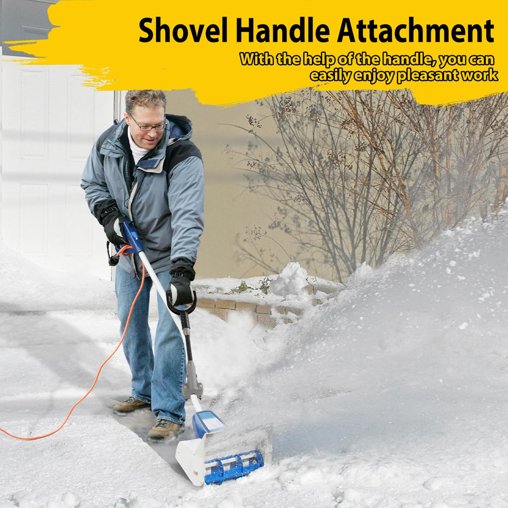 Universal Shovel Handle Extension, Ergonomic Attachment for Gardening Tool