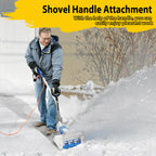 Universal Shovel Handle Extension, Ergonomic Attachment for Gardening Tool