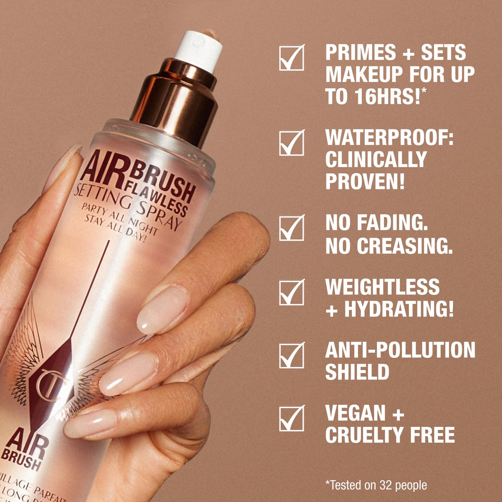 Charlotte Tilbury Airbrush Flawless Setting Spray - Hydrating & Waterproof