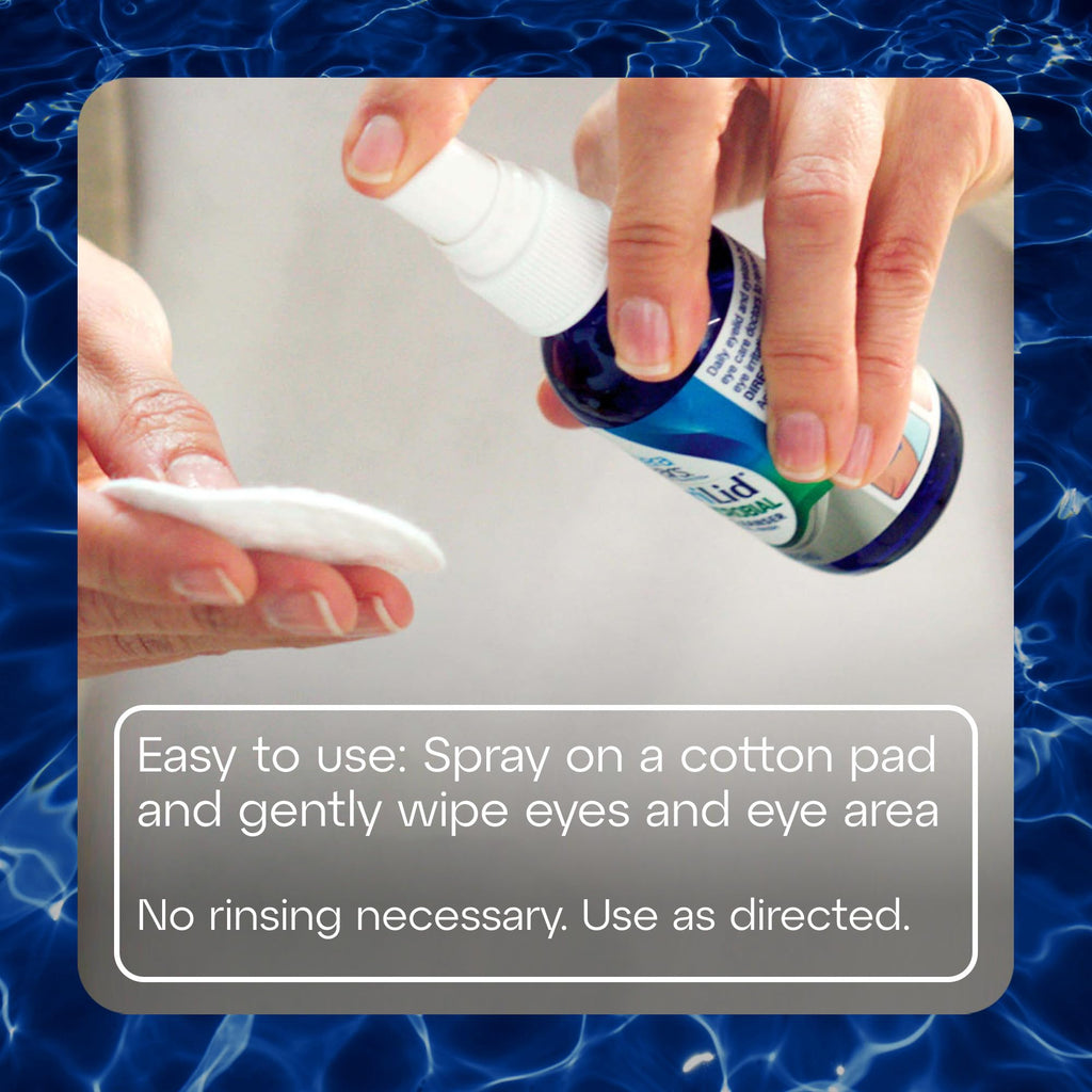 TheraTears SteriLid Antimicrobial Eyelid Cleanser and Face Wash, 2 Fl Oz