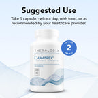 Theralogix Canabrex Palmitoylethanolamide (Pea) Supplement - 60-Day Supply - Joint Health Supplement for Women & Men - Sleep & Immune Support Supplement - NSF Certified - 120 Capsules