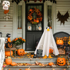 Aymolas Halloween Goose Outfit Ghost Porch Goose Costume for Outdoor Decor
