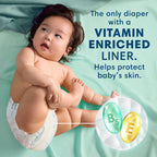 Pampers Pure Baby Diapers, Size 5 (27+ lbs), 132
