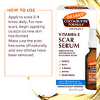 Palmer's Cocoa Butter Formula Scar Serum, Skin Brightening Oil for Face & Body, Concentrated Serum with Vitamin E, Fragrance Free, 1 Fl Oz