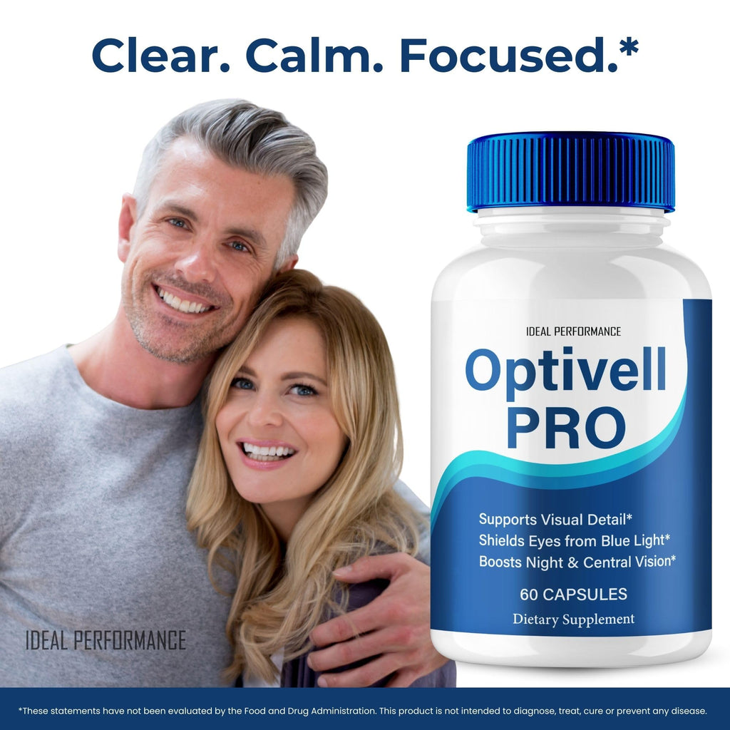 Optivell Eye Capsules, Optivell Pills Supplement - Maximum Strength, All Natural Visual Wellness and Crystal Clear View, Advanced Formula Optivell Vision Support Reviews (2 Pack)