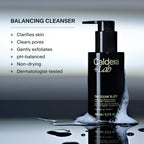 Caldera + Lab The Clean Slate | Men's Organic Foaming Facial Cleanser for Dry, Sensitive, & Normal Skin – Vegan, Natural & Antioxidant Packed Exfoliating Face Wash