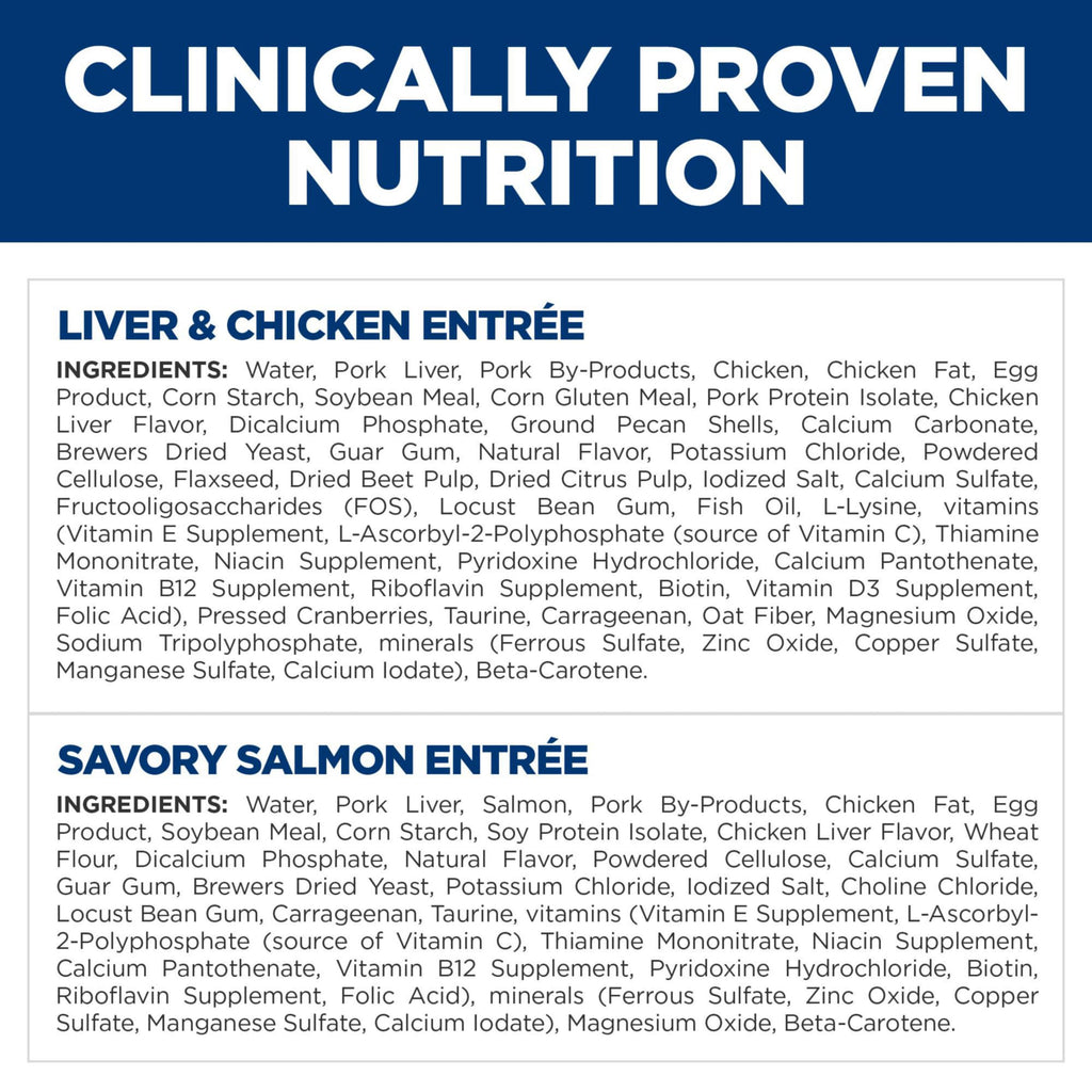 Hill's Science Diet Kitten Formula Wet Cat Food Variety Pack, 12-Pack