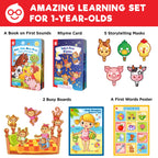 Doctor Jupiter Now I AM 1 | Educational Learning Toy for 1 Year Olds | Birthday Gift Ideas for Boys & Girls Ages 1+ | Preschool Learning Activities