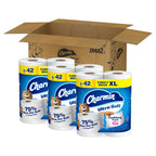 Charmin Ultra Soft Cushiony Touch Toilet Paper, 18 Family Mega XL = 126 Regular Rolls, 2-Ply, White