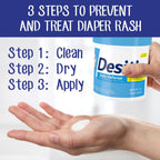 Desitin Daily Defense Diaper Rash Cream, 13% Zinc Oxide, 16 oz