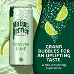 Maison Perrier Forever Lime Sparkling Water, 0 Calories, 24 Pack