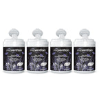 Prevention Wipes – Multi-Surface Cleaning Wipes – Canister, 160 Count (Pack of 4)