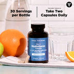 Vital Vitamins Men's Multivitamin Complex - Made with Essential Amino Acids & Maca Root - with Vitamin A, C, E, B6, B12, D3 & Male Performance Blend - Daily Men's Multivitamin - 60 Capsules