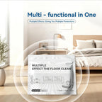200 Pcs Multiple Effect The Floor Clean, Floor Cleaning Tablets, Multi Effect Floor Cleaner, Concentrated Cleaner for Hardwood, Tile, Laminate & More (Blue, 200 Pcs)