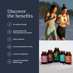 Infinity Greens Superfood Capsules, Blue Green Algae Based Capsules with 28 Organic Superfoods, No Fillers or Grasses, Energy & Longevity, Low Temp Dehydrated Greens (34 Servings)