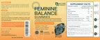 Feminine Balance Gummies, Probiotics Gummies for Women - pH Balance, Odor Control, Vaginal Flora & Digestive Health - Vaginal Probiotic with Vitamin C for Immune, Hawaiian Pineapple Flavor, 90 Gummies