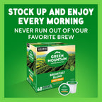 Green Mountain Breakfast Blend Coffee, K-Cup Pods, 48 Count