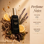 BellaVita Luxury Men's Perfume Gift Set with CEO Man, G.O.A.T., KLUB & OUD | 4 x 20ml (80ml) | Long Lasting Perfume for Men | Citrus, Woody, Patchouli & Caramel Notes