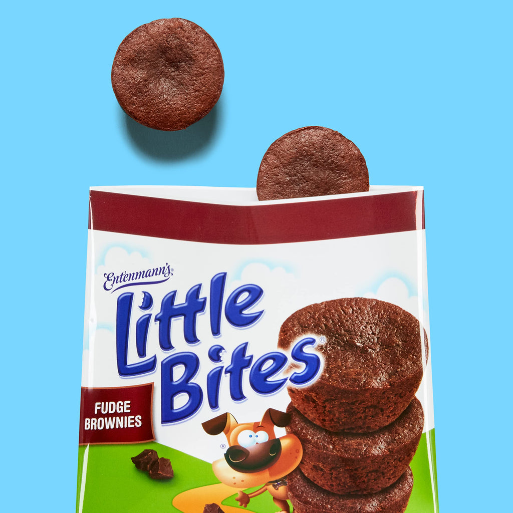 Entenmann's Little Bites Fudge Brownie Mini Muffins | 4 Pack (80 Pouches Total)