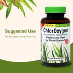 Herbs Etc. ChlorOxygen Chlorophyll Concentrate - Aids Healthy Blood Circulation - High-Altitude Environment Support - Energy Support - 120 Softgels (120 Servings)