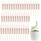 Acellegic 20 Pcs Electroculture Plant Stakes Copper Rods,Classic,6 Inch
