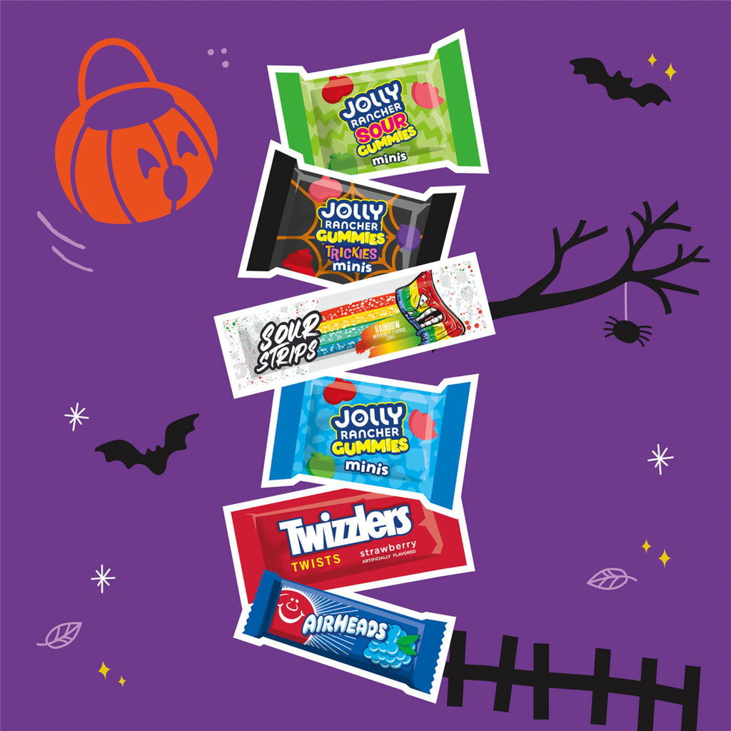 Jolly Rancher, Twizzlers, Sour Strips, Airheads - 175 ct