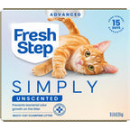 Fresh Step Advanced Simply Unscented Multi Cat Clumping Litter, 18.5lb, 2Pk
