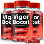 Vigor Boost Gummies, Official VigorBoost Supplement Gummy for Men - Maximum Strength Performance, All Natural Support for Overall Health & Wellness, Advanced Vigor Boost Health Reviews (3 Pack)