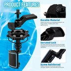 2-Port/3-Port Pool Valve Rebuild Compatible with Jandy 2-way/3-way 4717,4716,4715,1154,1157,2875,2876 Valve and Gray Includes Handle 7433,Diverter Valve 4720,Valve Cover 4606,R0547600 Screws (1 PACK)