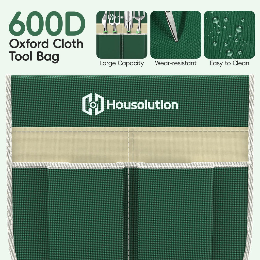 Housolution Garden Kneeler and Seat with Anti-Tipping Extendable Legs